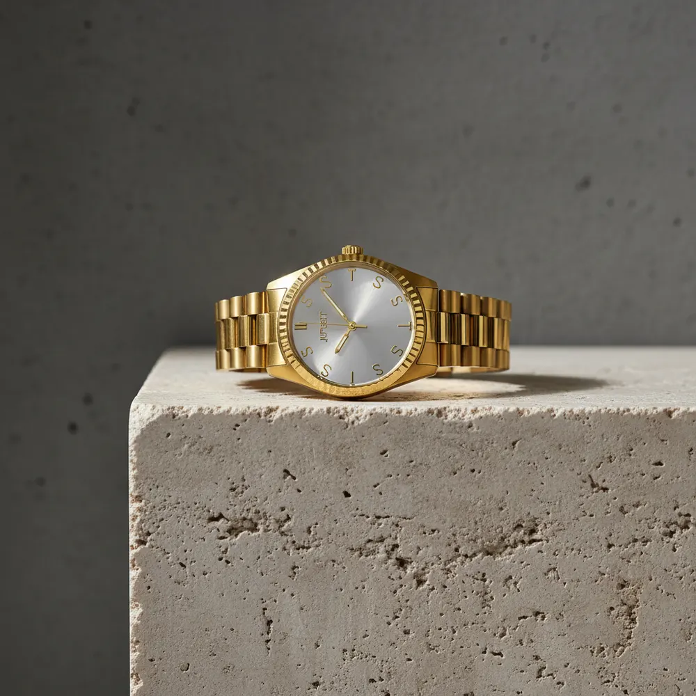 SIGHT ALL GOLD SILVER DIAL – JETSET Damenuhren